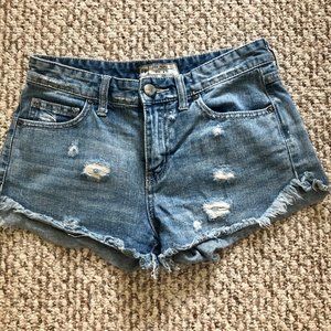 Free People jean shorts